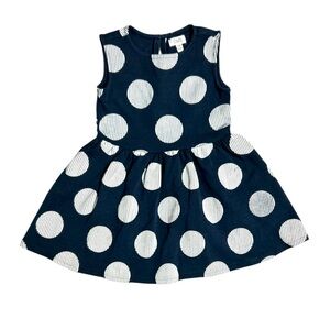 OVS big white dots dress